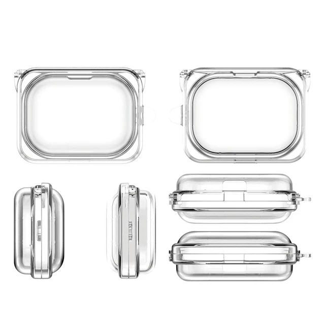 Alt view image 3 of 3 - TPU Clear Soft Protective Cover Shockproof with Keychain Lightweight Transparent Cover Protective Skin Sleeve for NOTHING EAR(a)
