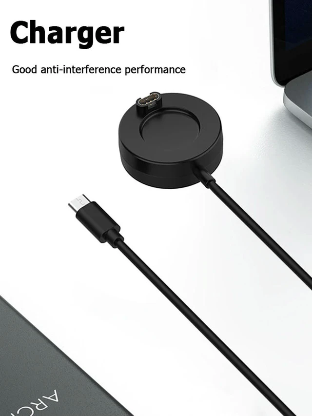 Alt view image 3 of 3 - watch Charger Dock Universal Watch Charger Data Cable Type-C Interface Replacement for Forerunner 265 265S 965