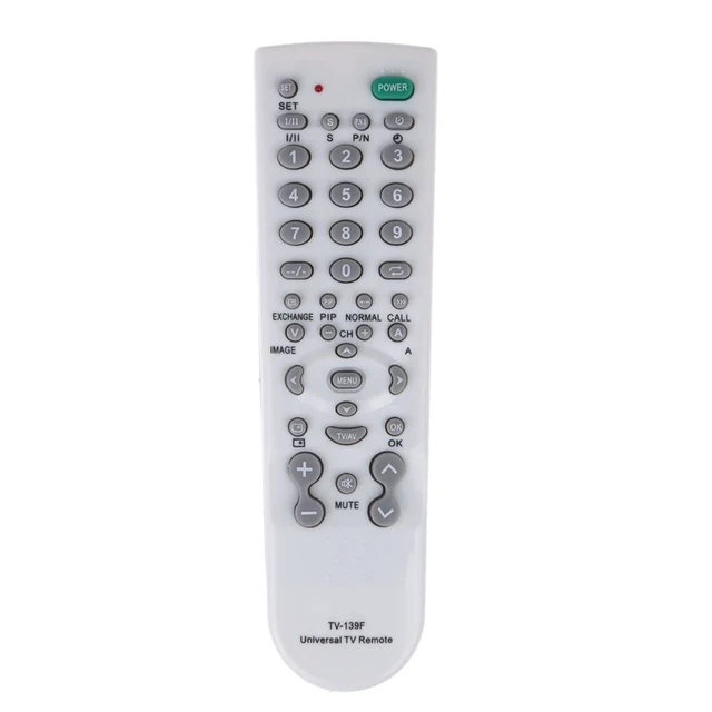 Alt view image 2 of 3 - Universal Replacement TV Remote Control Television TV Remote Control for Television TV-139F Multi-functional TV 139F