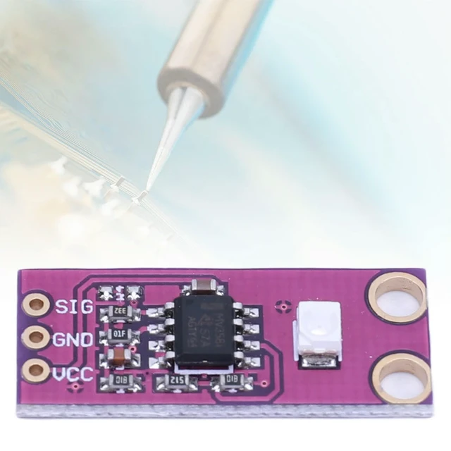 Alt view image 3 of 3 - GUVA-S12SD UV Detection Sensor Module High Sensitivity 240nm-370nm Light Sensor 2.5V-5V for