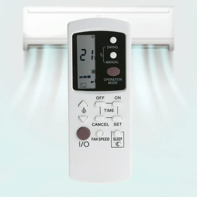 Alt view image 3 of 3 - Universal White LCD A/C Air Conditioner Remote Control Timer Switch Clock Remote Control for Galanz GZ 1002A-E3