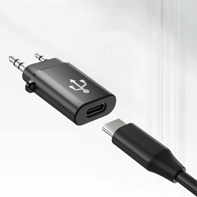 Alt view image 2 of 3 - TPC11 TK To Type-C Intercom Programming Adapter Walkie Talkie Programming Plug Frequency Writer Connector Radio Accessory