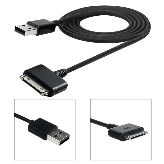 Alt view image 2 of 3 - 1 M USB Data Sync Charger Charging Cable USB Charger Charging Sync Data Cable Cord for Barnes & Noble Nook HD 9 in BNTV60