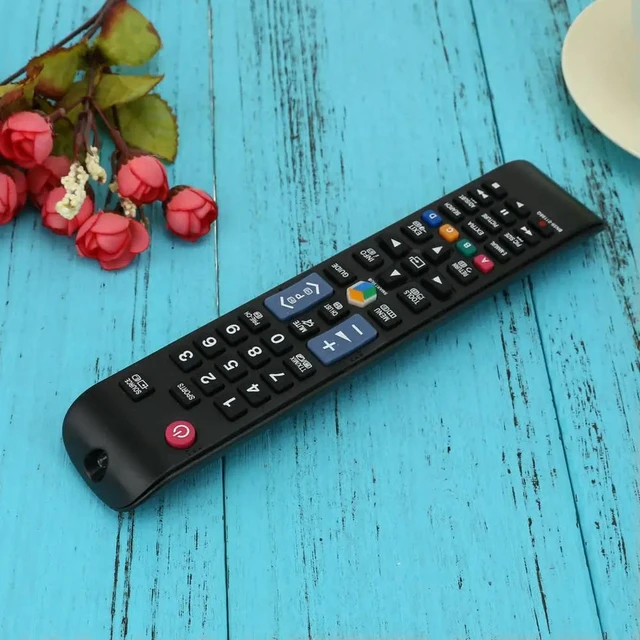 Alt view image 3 of 3 - TV Remote Control Powered Television Remote Control Replacement Parts Accessories for BN59-01198Q