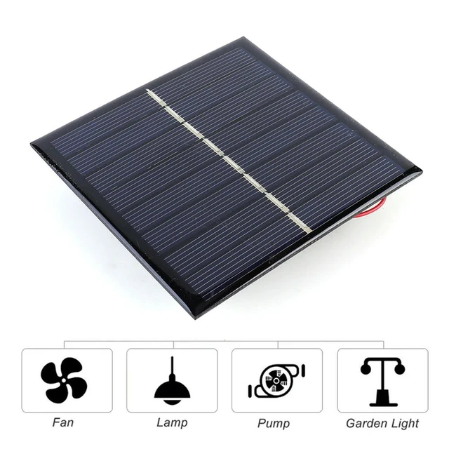 Alt view image 2 of 3 - 2W 4V Photovoltaic Cells Solar Cell Panel Solar Panel Charger for 1.2V 2xAA Rechargeable Charging for Solar Light