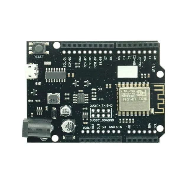 Alt view image 2 of 3 - For WeMos D1 R2 V2.1.0 uno based ESP8266 for nodemcu Compatible AU