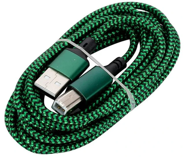 Main image of USB 2.0 A To B Printer Cable Universal USB A Type Male To B Type Male Cable High-Speed Printer Cord for Laptop Phone