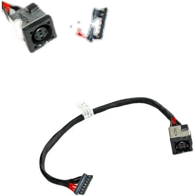 Alt view image 2 of 2 - For 8560wpower jack 8570w dc charging port power head 7 holes 350713n00-60