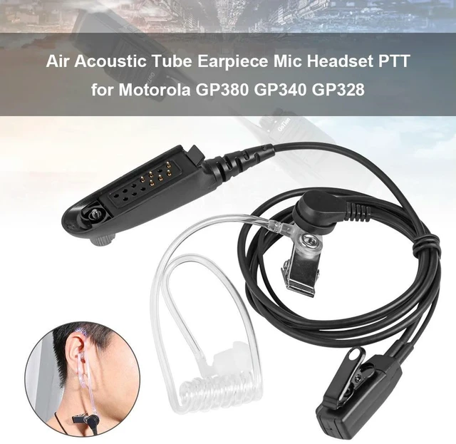 Alt view image 3 of 3 - Practical Walkie Talkie Earpiece Headset Multifunctional Earphone Earpiece Headphone Accessories for GP380 GP340 GP328