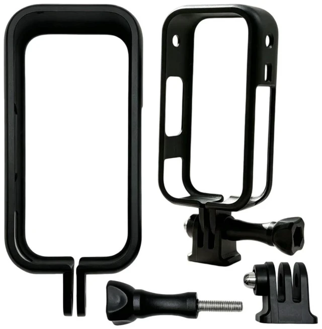 Alt view image 2 of 3 - Anti-Drop Protective Frame for X6 Side-Open Cage Action Camera Compatible Cycling Activity Bracket