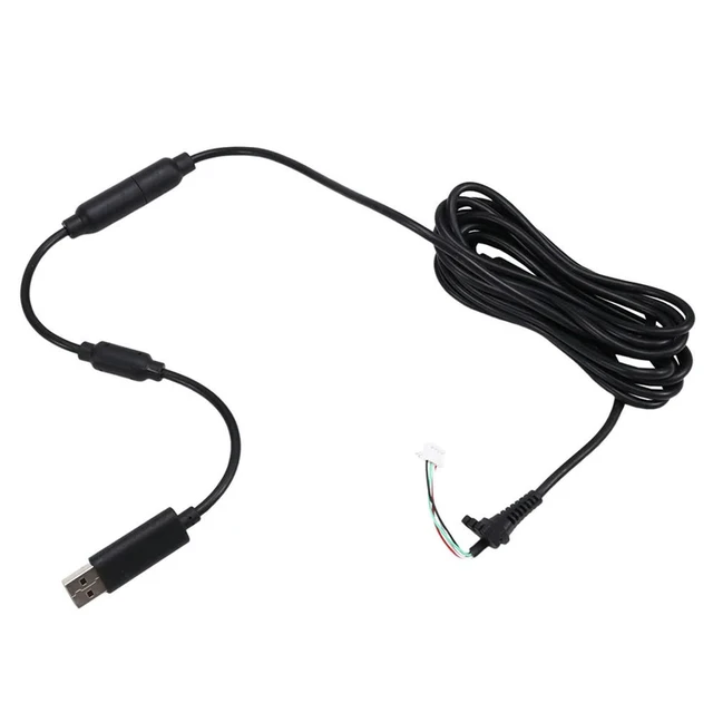 Alt view image 2 of 3 - USB 4 Pin Cable Cord Cable For Xbox360 Wired Joystick Cable For Xbox360 4Pin Cable