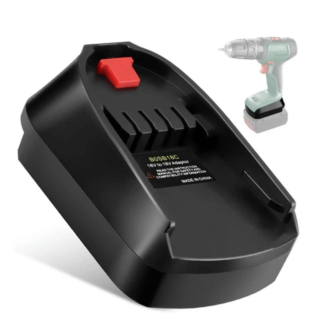Alt view image 2 of 3 - Adapter Converter BOSB18C Use For 18V Li-Ion BAT618 On Home Lithium Electrical Power Tool Replace All 18V