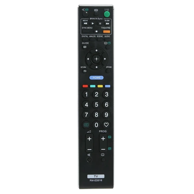 Alt view image 3 of 3 - TV Remote Control Universal Remote Control Replacement -powered for RM-ED016 TV