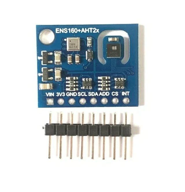 Alt view image 3 of 3 - ENS160+AHT21 carbon dioxide CO2 eco2 TVOC air and temperature and humidity sensor Board Module