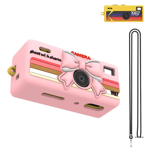 Alt view image 2 of 3 - For KODAK CHARMERA Keychain Digital Camera Silicone Protective Case Anti-Scratch Shockproof Mini Digicam Protector Drop-Resist