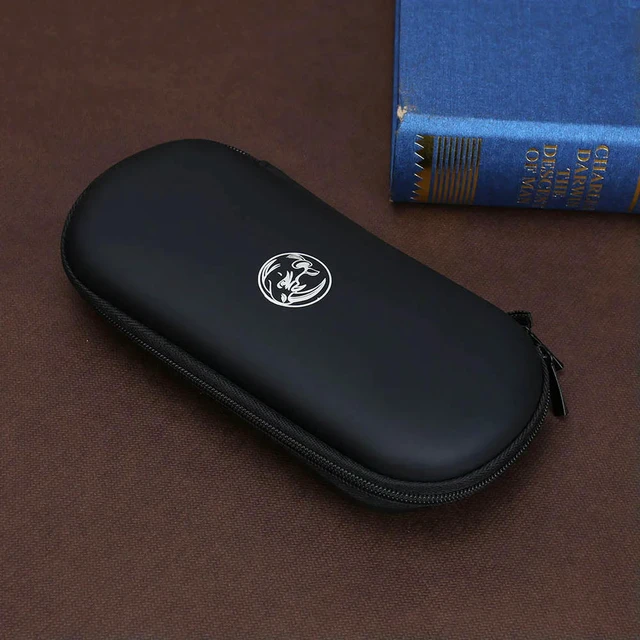 Alt view image 3 of 3 - Hard EVA Bag Wear-Resistant Travel Carry Case EVA Protective Case for PSP1000/2000/3000
