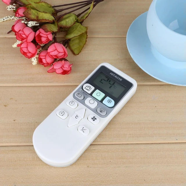 Alt view image 3 of 3 - A/C Remote Control Powered Remote Control White Replacement for Hitachi 01 RAR-3V2 RAR-2P2 RAR-3U1