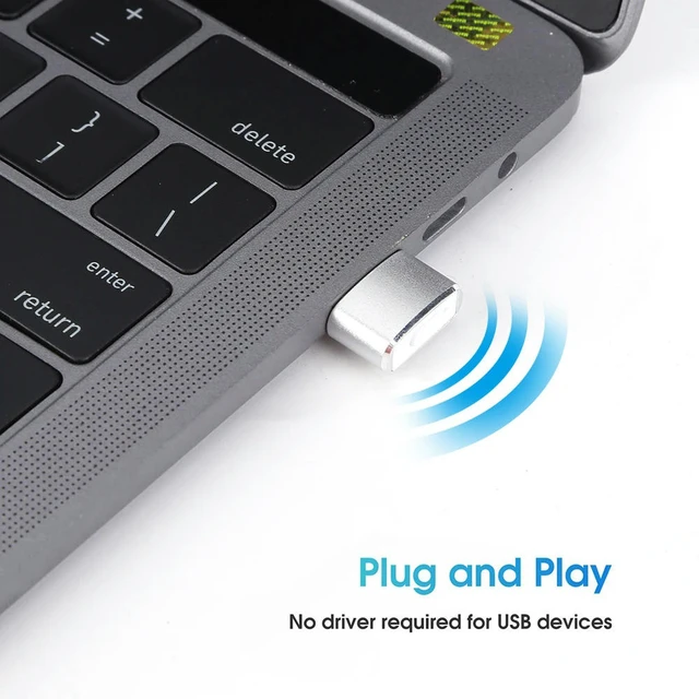 Alt view image 2 of 3 - Mini Mouse Movement Simulator Plug and Play USB Automatic Move Cursor Shaker Indicator Light Aluminum Alloy Housing for Computer