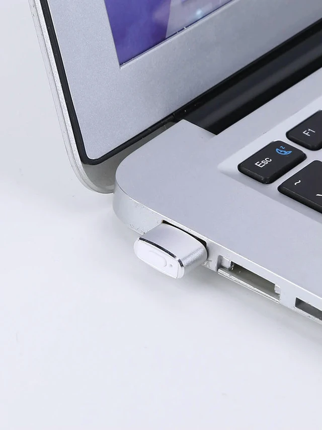 Alt view image 3 of 3 - Mini Mouse Movement Simulator Plug and Play USB Automatic Move Cursor Shaker Indicator Light Aluminum Alloy Housing for Computer