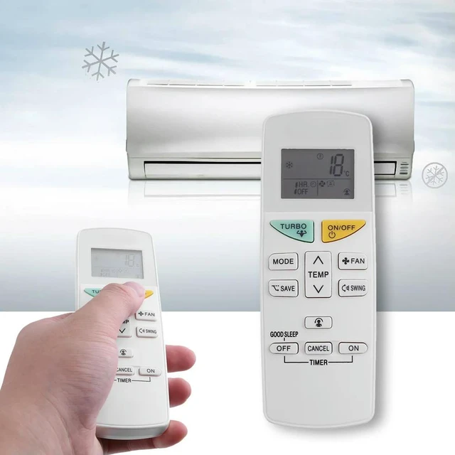 Alt view image 2 of 3 - Air Conditioner Remote Controller ARC470A1 Remote Control Replacement for DAIKIN ARC470A11 ARC470A16 ARC469A5