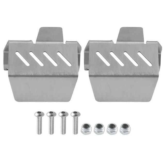 Alt view image 2 of 3 - For Yikong YK4102 YK4103 YK6101 YK4082 YK4083 l Front And Rear Axle Armor Chassis Armor RC Car Upgrades Parts Easy To U