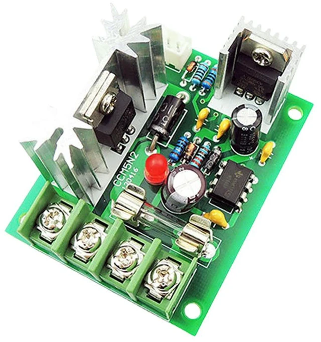 Main image of CCM6N DC PWM Motor Speed Controller with Fuse 120W 5A Mini Switch Controller High Power Drive Module for DIY Automation