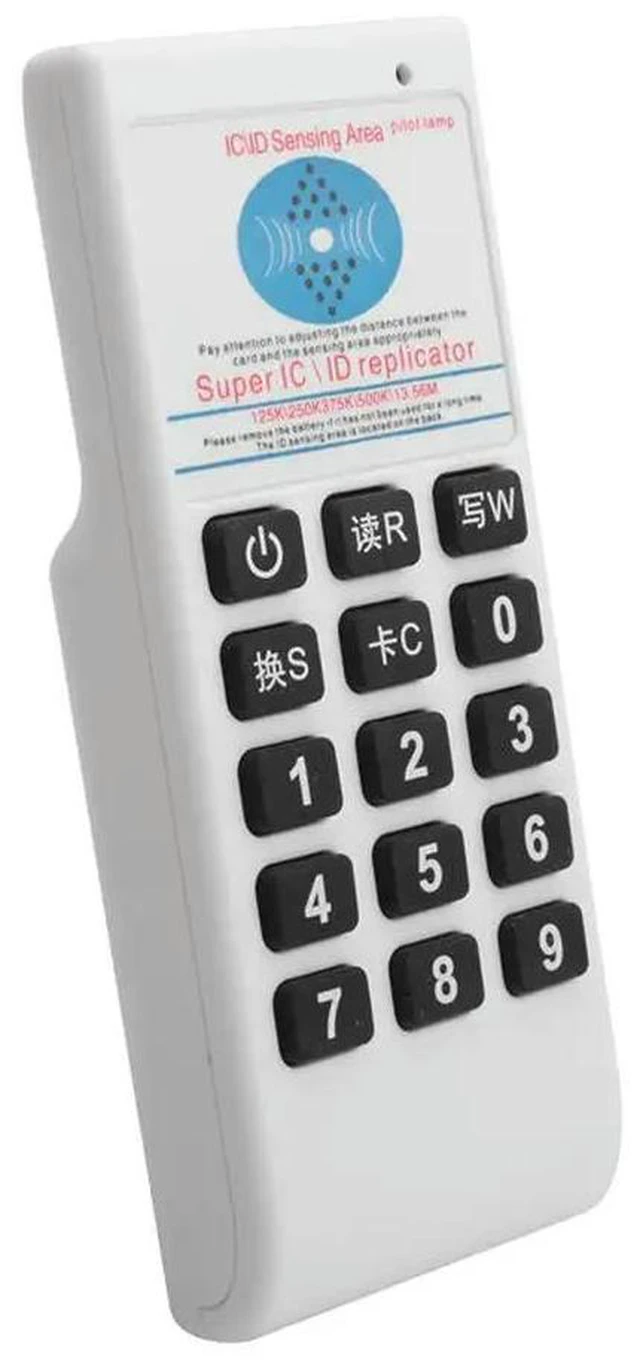 Main image of Handheld RFID Copier Reader Writer Duplicator 125Khz 13.56Mhz Frequency ID IC Card Programmer