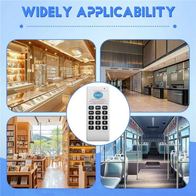 Alt view image 3 of 3 - Handheld RFID Copier Reader Writer Duplicator 125Khz 13.56Mhz Frequency ID IC Card Programmer