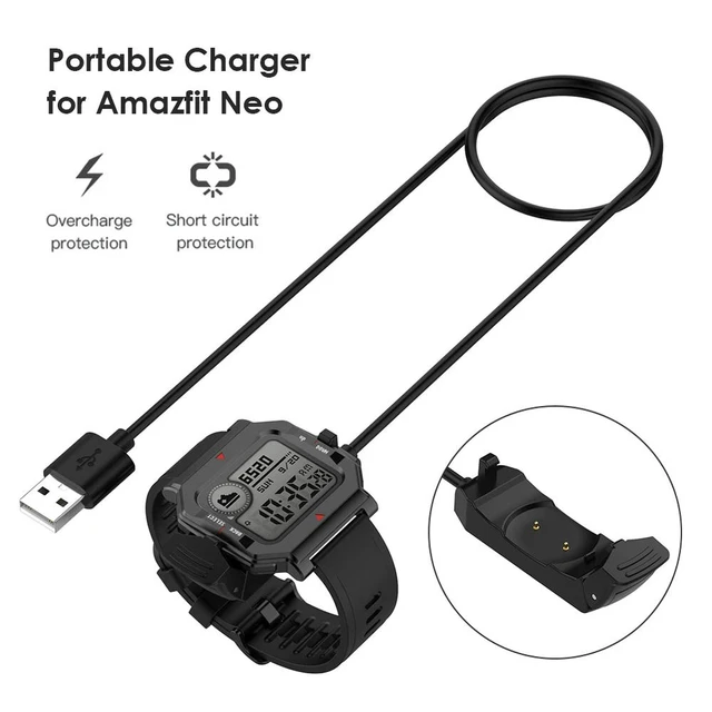 Alt view image 2 of 3 - 1m Fast USB Charging Cable Watch Charger for Huami Neo Watch Charging Cable