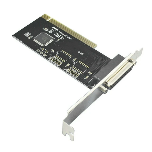 Alt view image 2 of 3 - Pci Adapter Card PCI to Parallel LPT 25Pin DB25 Printer Port Controller Expansion Card for Desktop Computer