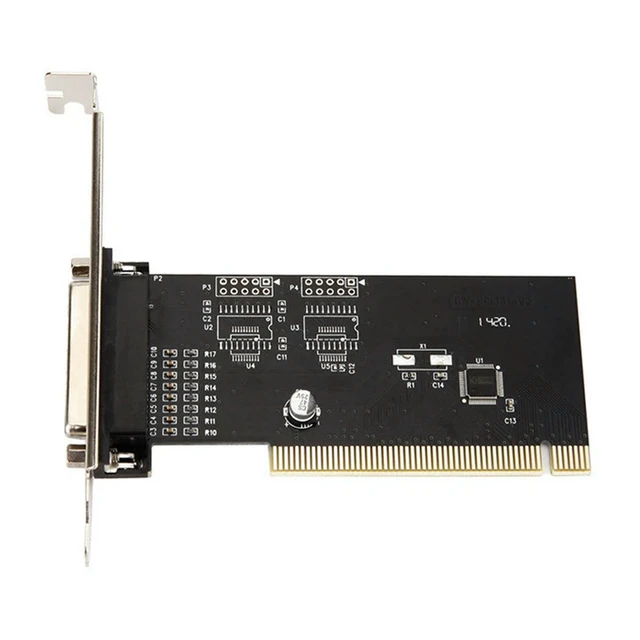 Alt view image 3 of 3 - Pci Adapter Card PCI to Parallel LPT 25Pin DB25 Printer Port Controller Expansion Card for Desktop Computer