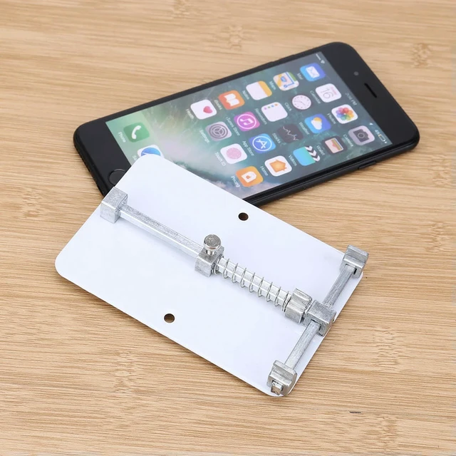 Alt view image 2 of 3 - Stainless Steel Cell Phone PCB Holder Stand Maintenance Repairing Platform