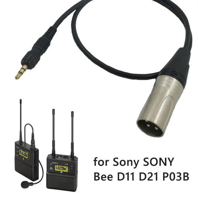 Main image of Splitter Audio Cable Insert 3.5mm Audio for UWP D11 Sound Recording Equipment Microphone Accessories