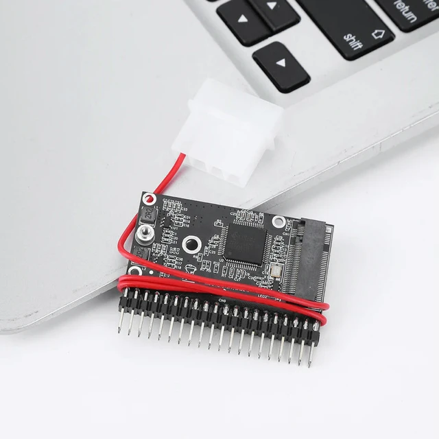 Alt view image 2 of 3 - NGFF SSD To 3.5inch IDE 44pin Adapter Card NGFF SSD To 3.5 IDE Converter Driver-free M.2 IDE Adapter SSD Converter for Computer