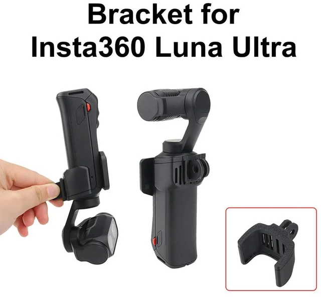 Alt view image 2 of 3 - Quick Release Extension Mount Bracket Two-Claw Adapter Fixing Accessory for Luna Ultra Action Camera Expansion