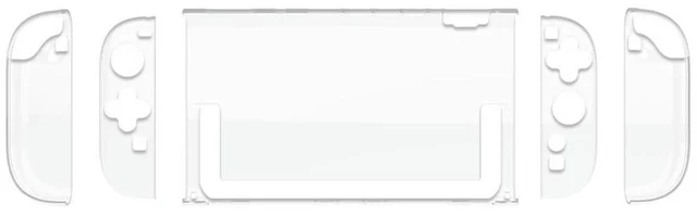Alt view image 3 of 3 - For for for Switch 2 Detachable PC Clear Protector Shockproof Game Console Case Anti-Scratch for for Switch 2 Game Accessories