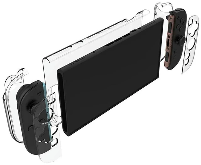 Alt view image 2 of 3 - For for for Switch 2 Detachable PC Clear Protector Shockproof Game Console Case Anti-Scratch for for Switch 2 Game Accessories