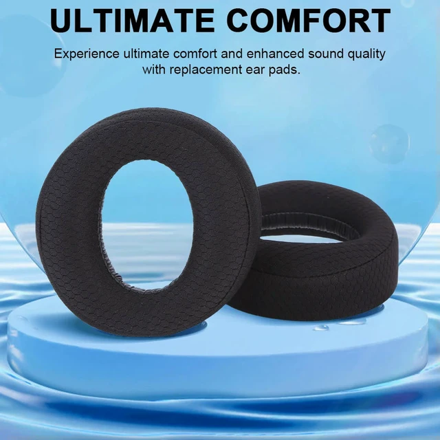Alt view image 2 of 3 - Replacement Headphone Earpads Memory Foam/Cooling Gel Headset Ear Cushions Ear Cups Cover for Pulse 3D Headset