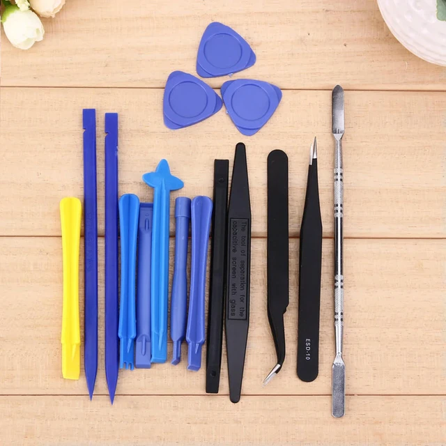 Alt view image 2 of 3 - Practical Mobile Phone Opening Repair Tools Replacement Multipurpose Pry Opening Repair Tool Kit Accessories DIY Hand Tools