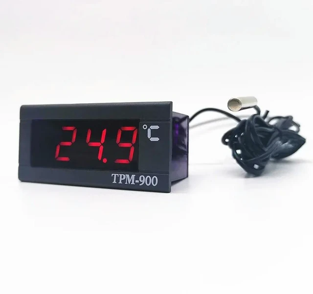 Main image of Digital TPM-900 220V Temperature Controller LED Panel Meter with Sensor