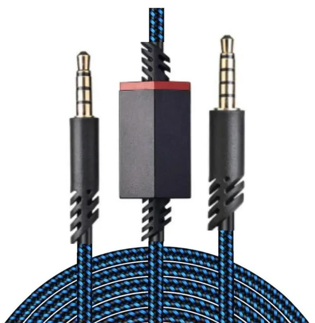 Main image of Replacement Headset Cord Inline Mute Cord for Astro A10/A30/A40/A40TR/A50 Gaming Headset Extension Cable for / Controller