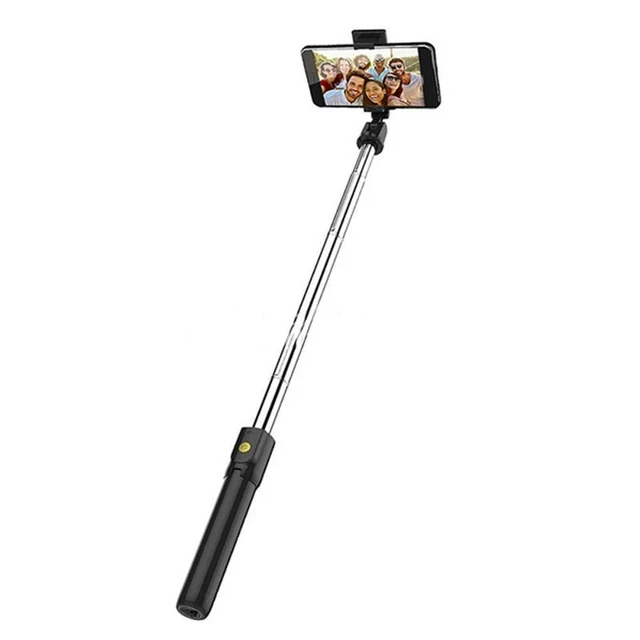 Alt view image 2 of 3 - The Bluetooth Selfie Stick Can Be Converted Into A Tripod And Suitable For Mobile Phone Selfie Recording