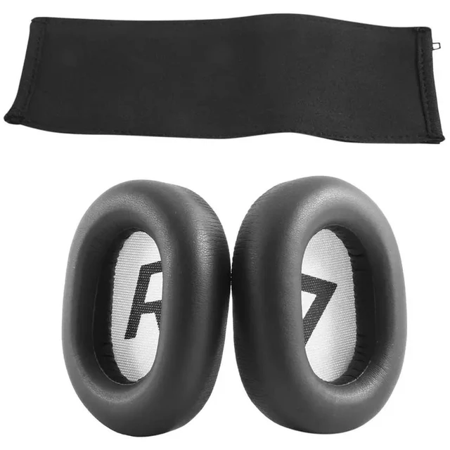 Alt view image 2 of 3 - Ear Pads Headband Ear Cushion Ear Cups Ear Cover Replacement For Plantronics Backbeat Pro 2 SE 8200UC Headphones
