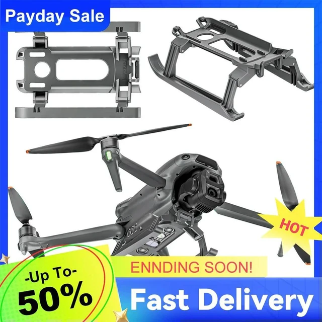 Main image of Landing Gear Foldable Extended Leg Protector Heighten Quick Release Extender Legs Feet Landing Legs Stand for Air 3S/Air 3