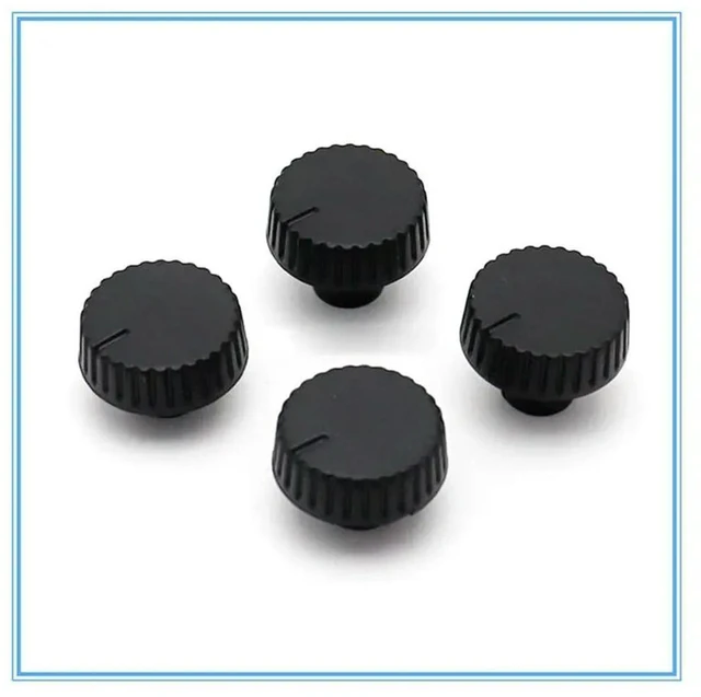 Alt view image 2 of 3 - 20PCS Thin Knob Cap Potentiometer Knob Volume Power Amplifier Adjustment Cap