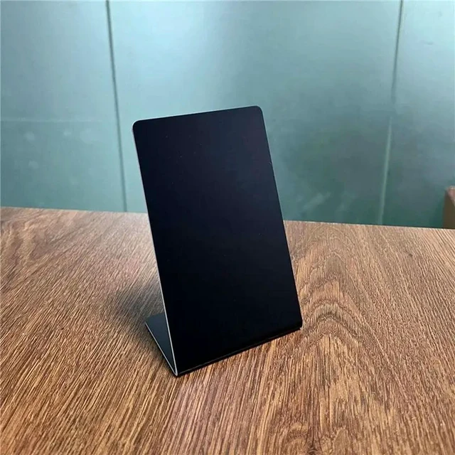 Alt view image 3 of 3 - 2Pcs For Google Reviews Cards NTAG 215 Chip Social Media RFID Review Stand Display Business Review Cards
