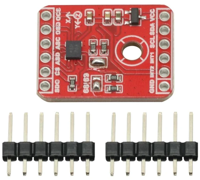 Alt view image 3 of 3 - BMI270 6DoF IMU Sensor Breakout Board, 3-Axis Accelerometer 3-Axis Gyroscope Inertial Measurement Unit Module, I2C SPI Interface