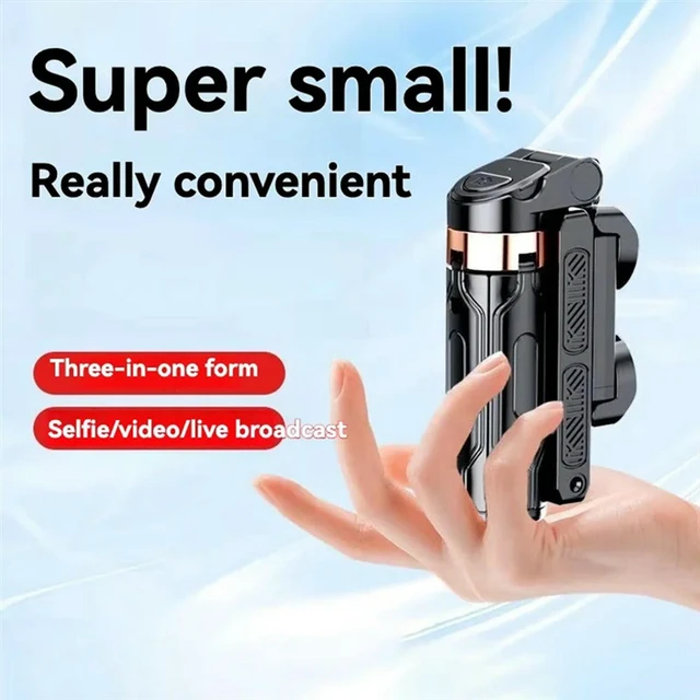 Alt view image 3 of 3 - Mini Selfie Stick Universal Floor Standing Four Legged Mobile Camera DSLR Artifact For Outdoor Travel