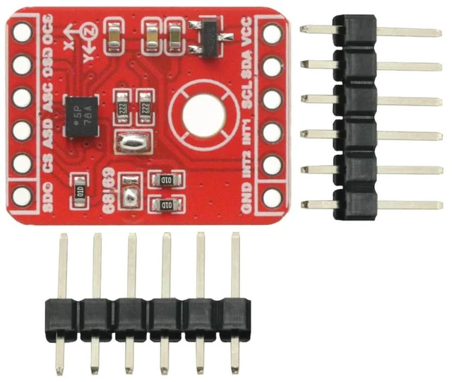 Main image of BMI270 6DoF IMU Sensor Breakout Board, 3-Axis Accelerometer 3-Axis Gyroscope Inertial Measurement Unit Module, I2C SPI Interface