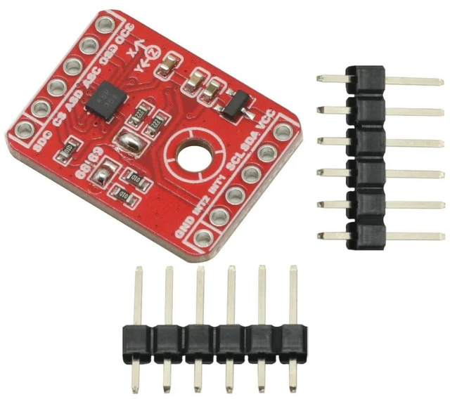 Alt view image 2 of 3 - BMI270 6DoF IMU Sensor Breakout Board, 3-Axis Accelerometer 3-Axis Gyroscope Inertial Measurement Unit Module, I2C SPI Interface